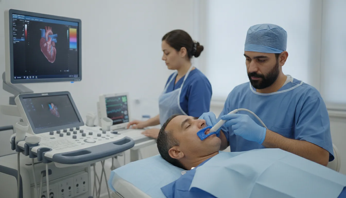 Echocardiographie transoesophagienne (ETO)