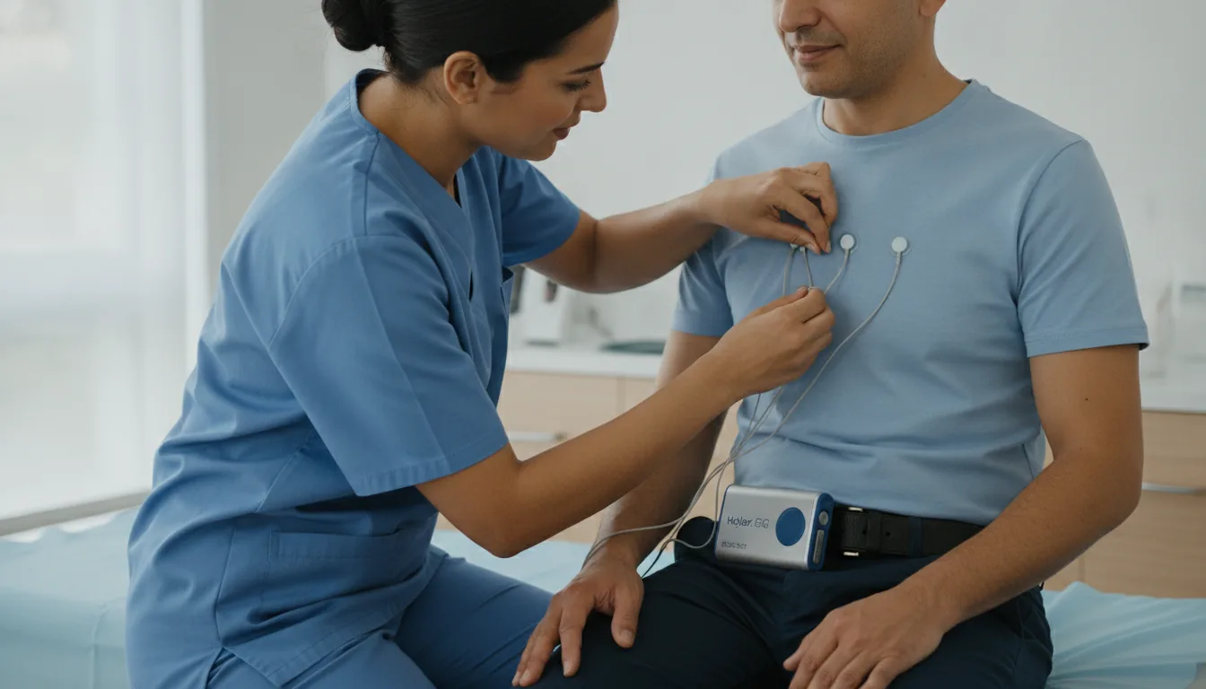 Holter ECG (enregistrement continu 24h-48h-72h)