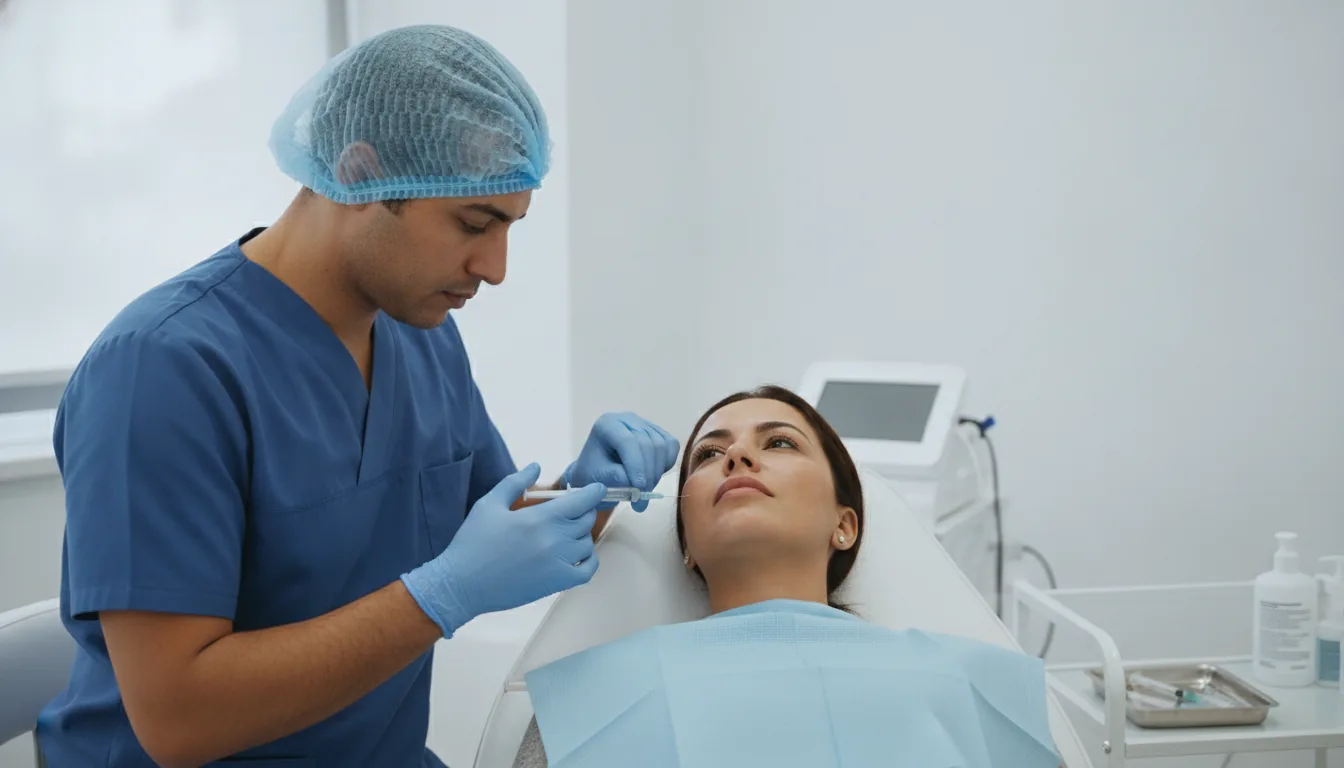Injections (acide hyaluronique, botox)