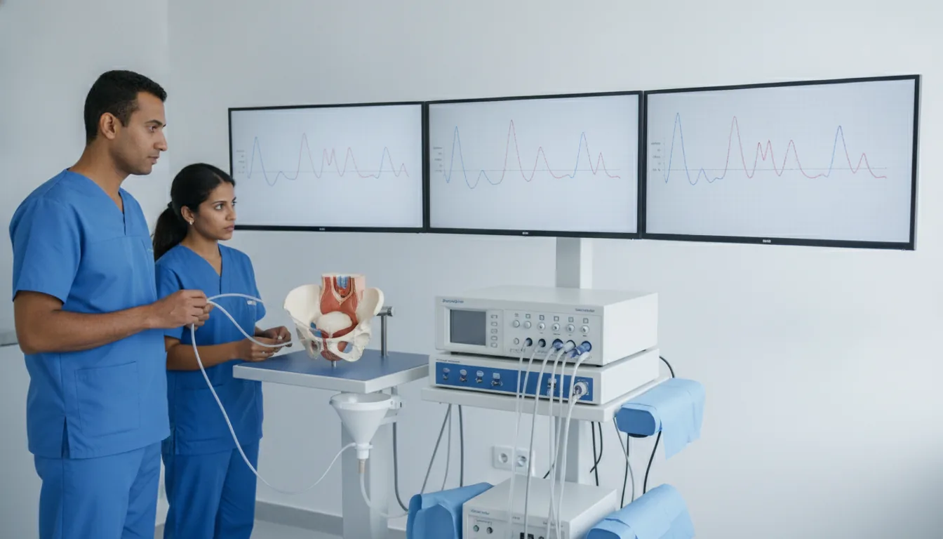 Bilan urodynamique complet multicanal